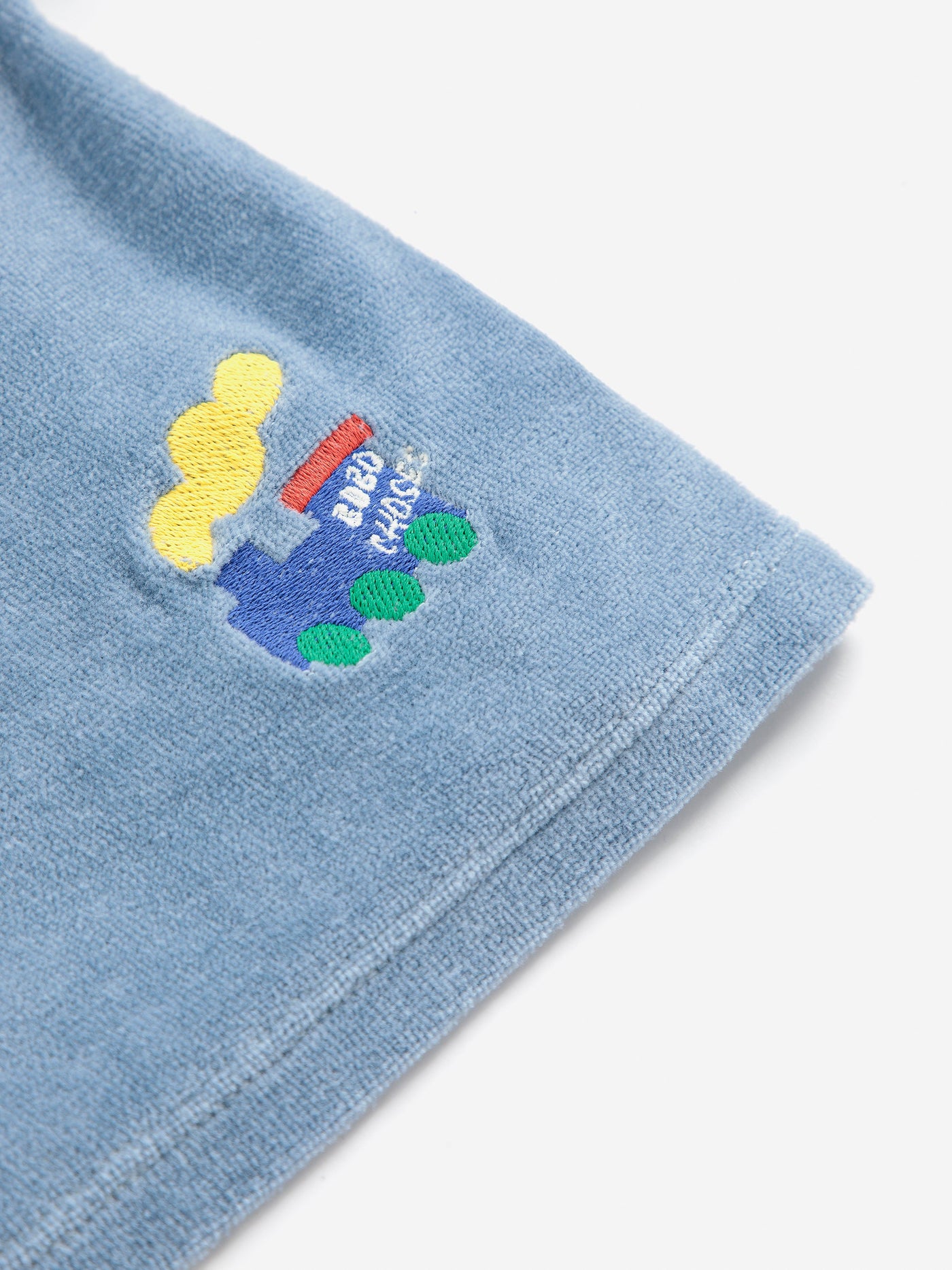 Bobo Choses - T-shirt Baby Bobo Choo Choo Crossed Light Blue