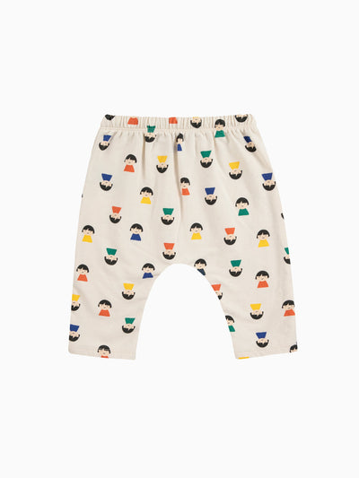 Bobo Choses - Jogging Broek Baby Game Pawns All Over White