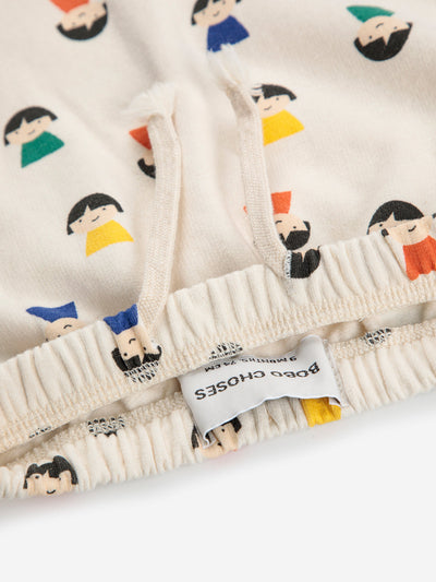 Bobo Choses - Jogging Broek Baby Game Pawns All Over White