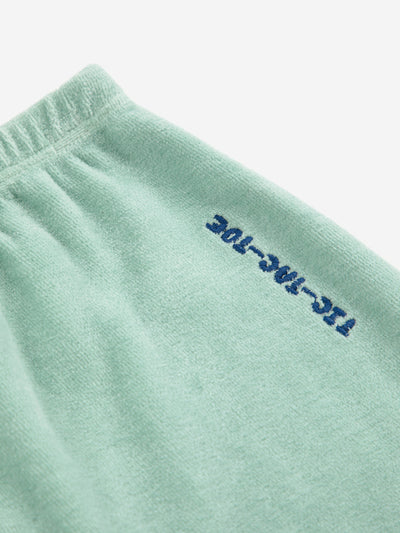 Bobo Choses - Legging Met Voetjes Tic Tac Toe Light Green