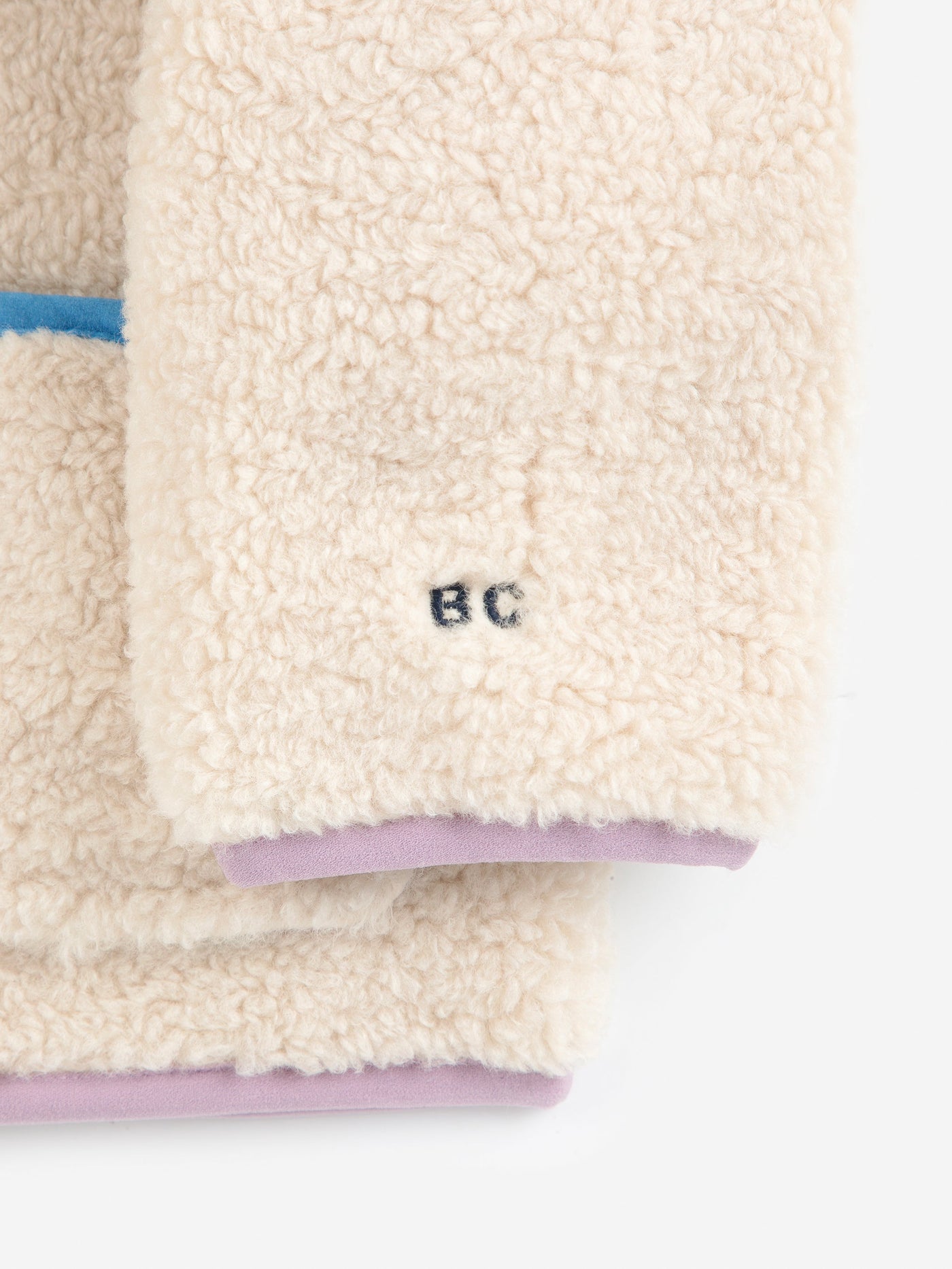 Bobo Choses - Jas Baby Game Pawns Reversible Sheepskin All Over Lavender