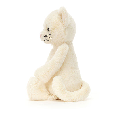 Jellycat - Knuffel Bashful Cream Kitten 31cm | Kat