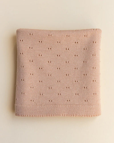 Hvid - Deken 70 x 95 cm Bibi | Apricot