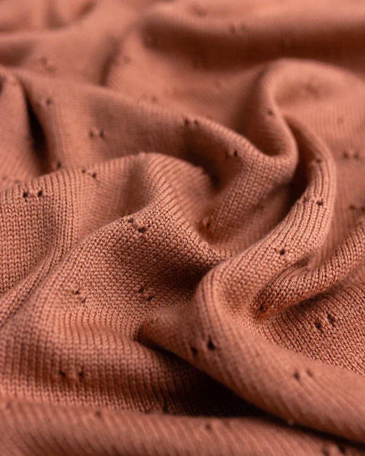 Hvid - Deken 70 x 95 cm Bibi | Brick