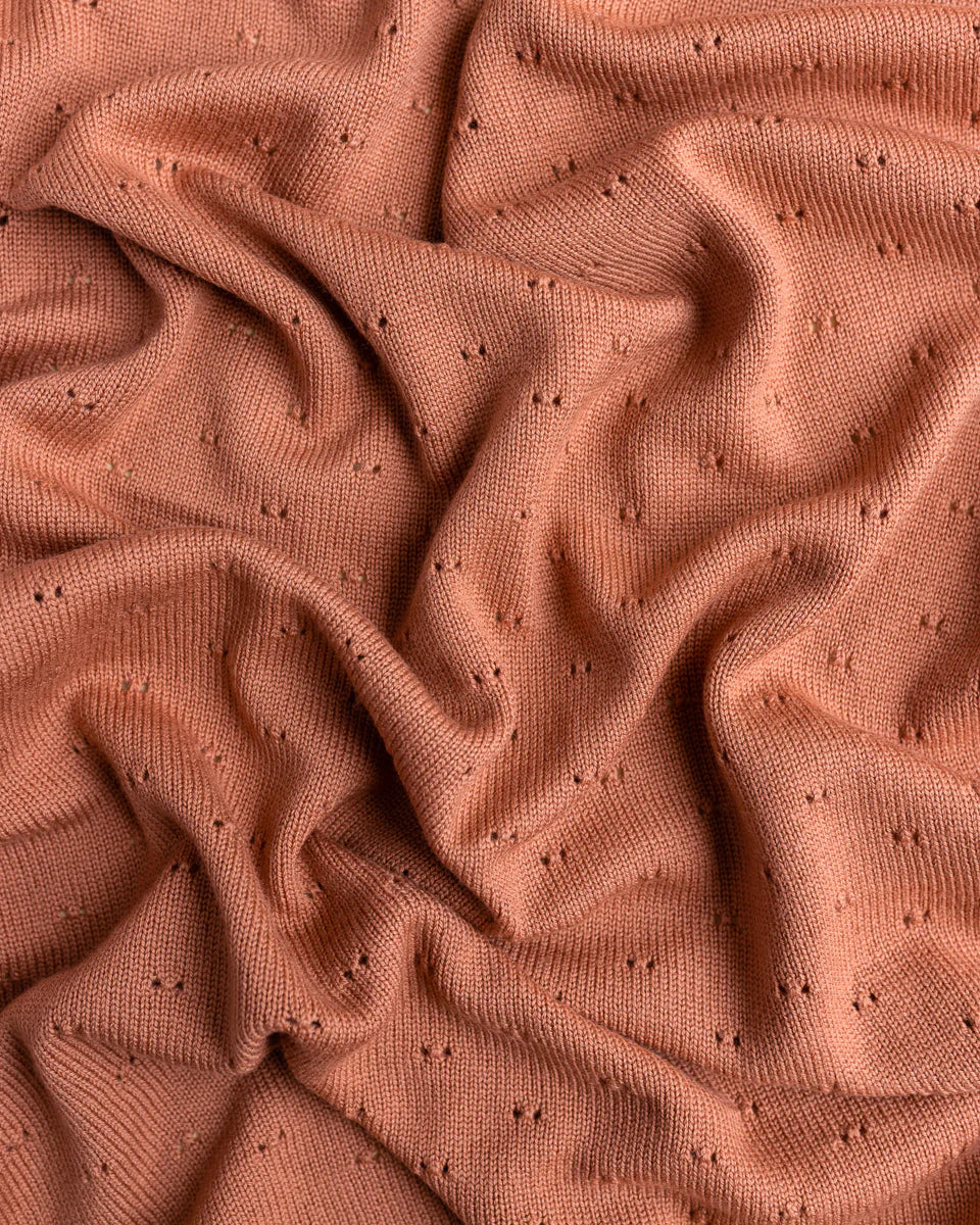 Hvid - Deken 70 x 95 cm Bibi | Brick