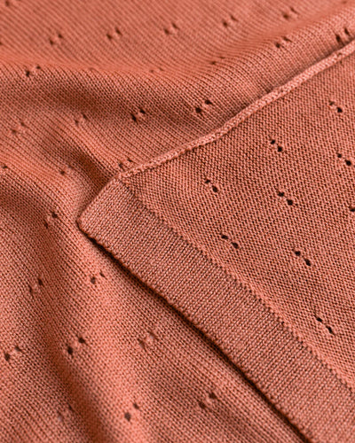 Hvid - Deken 70 x 95 cm Bibi | Brick