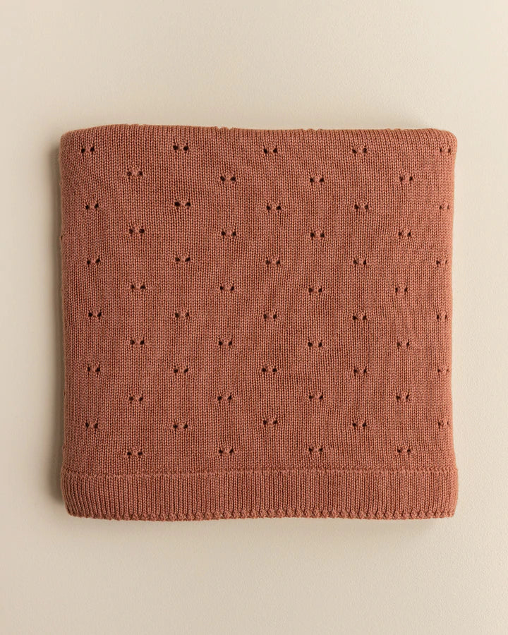 Hvid - Deken 70 x 95 cm Bibi | Brick