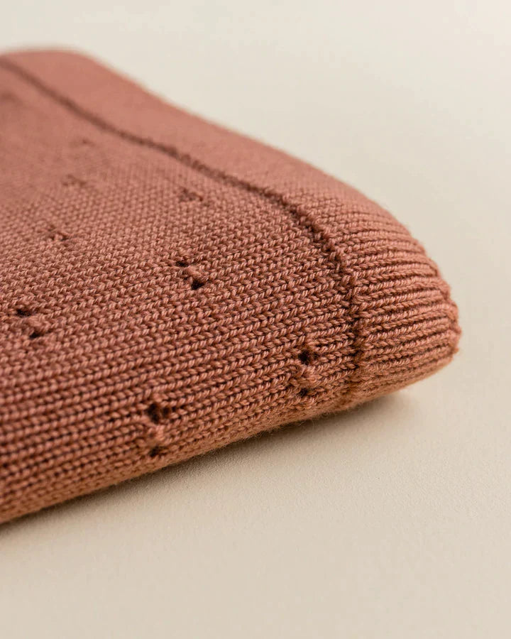 Hvid - Deken 70 x 95 cm Bibi | Brick