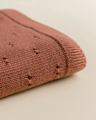 Hvid - Deken 70 x 95 cm Bibi | Brick