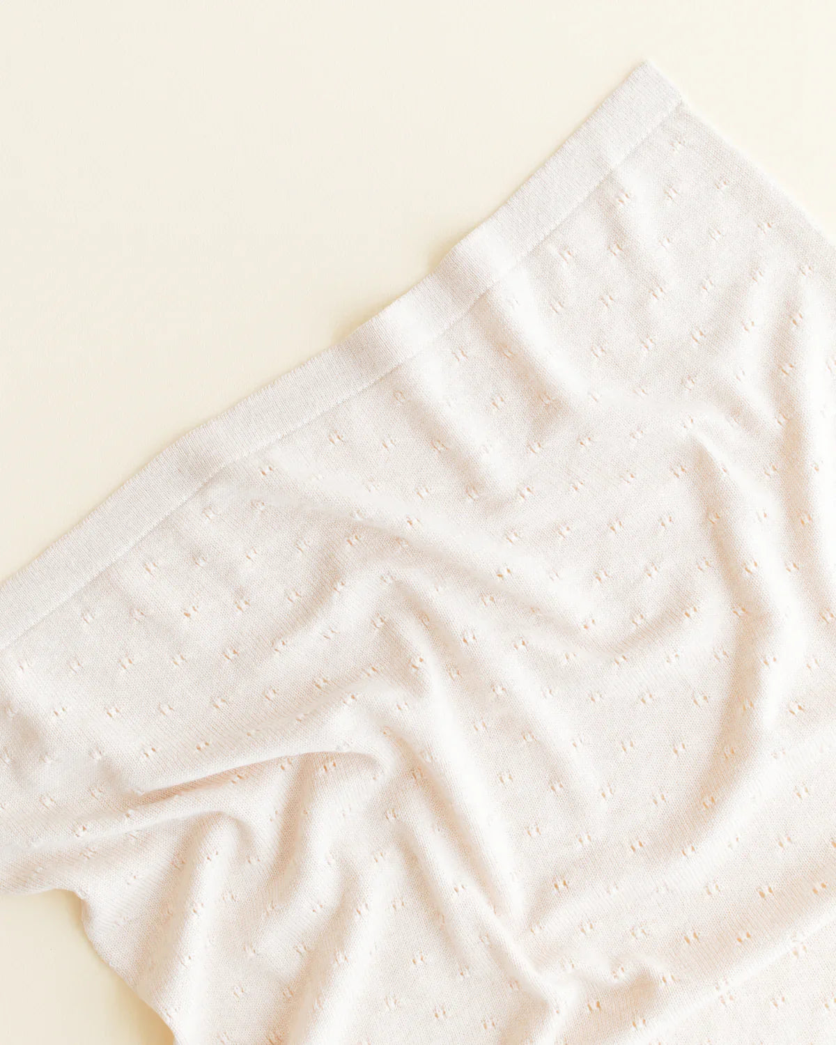 Hvid - Deken 70 x 95 cm Bibi | Cream