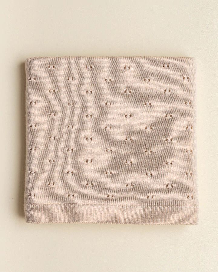 Hvid - Deken 70 x 95 cm Bibi | Oat