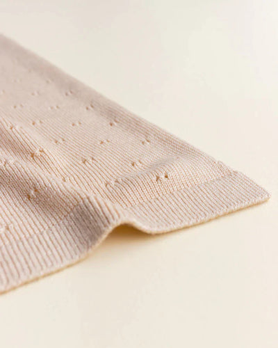 Hvid - Deken 70 x 95 cm Bibi | Oat