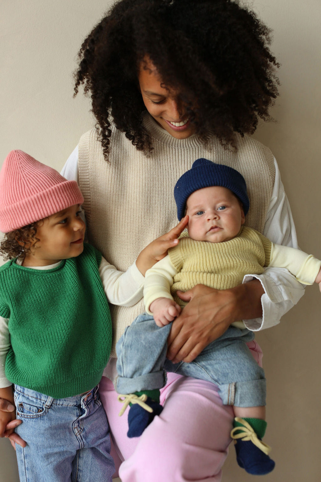 Hvid - Slofjes Blue / Grass | 0-9m