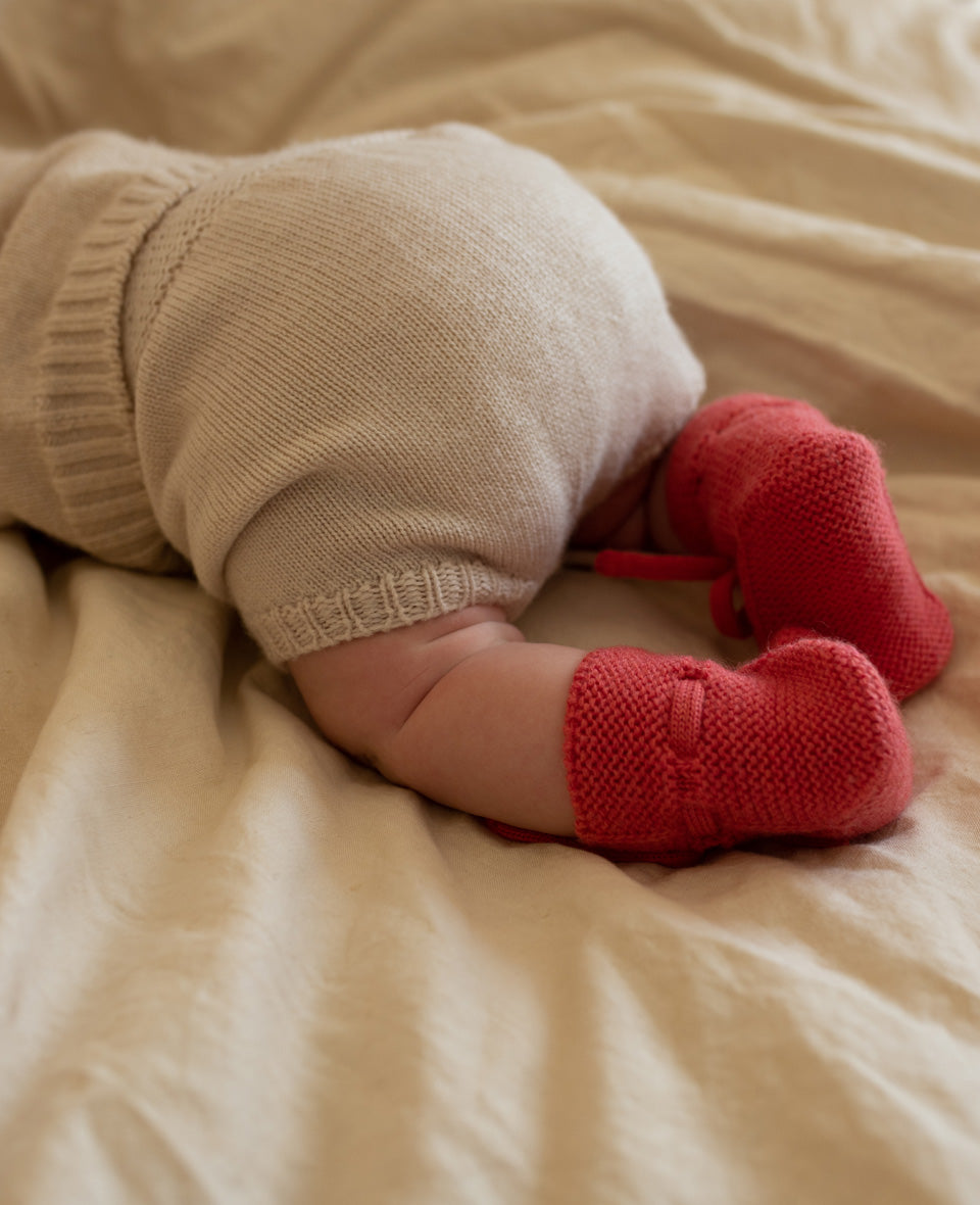 Hvid - Slofjes Lollipop | 0-9m