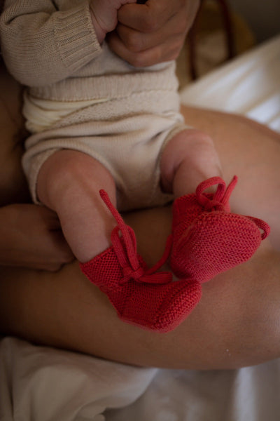 Hvid - Slofjes Lollipop | 0-9m