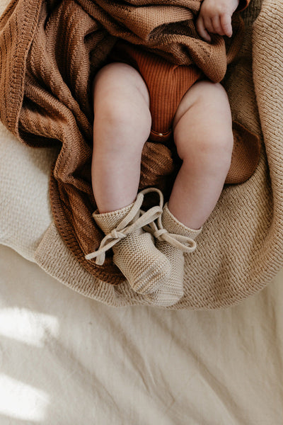 Hvid - Slofjes Oat | 0-9m