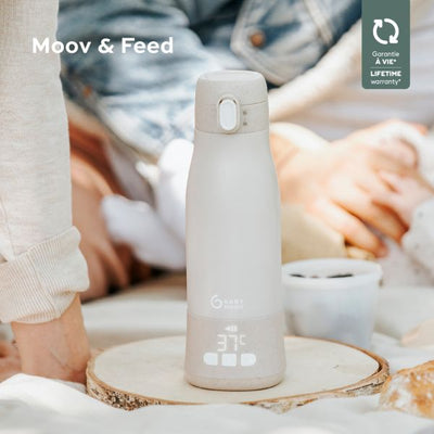 Babymoov - Draagbare Flesverwarmer Moov & Feed | Sand