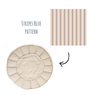 Play & Go - Speelmat Bloom Stripes Blue