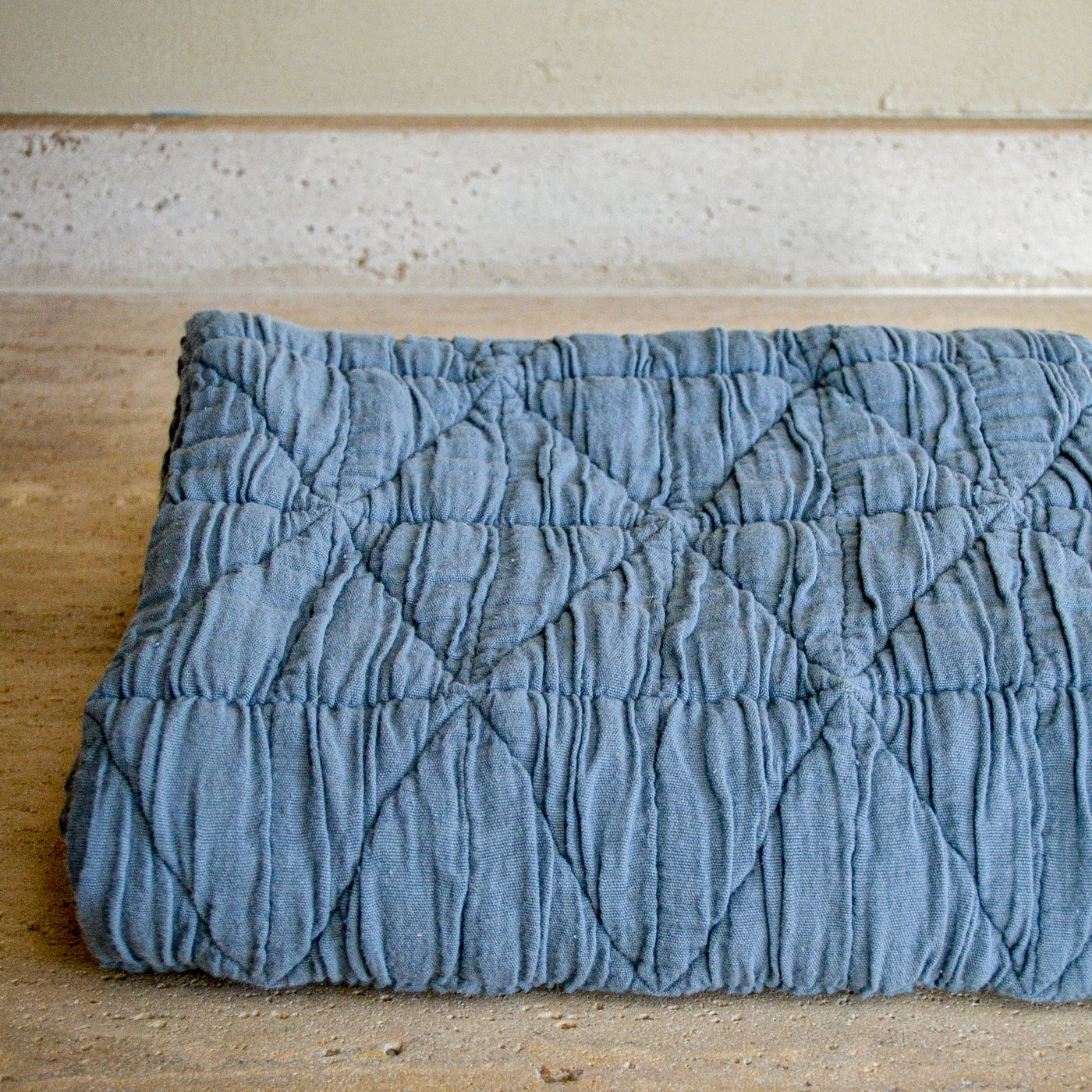 Coco & Pine - Deken 100 x 135 cm Bobbie Blue | Blauw