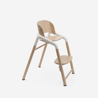 Bugaboo - Giraffe Eetstoel Wood/White| Lichtgewicht & Veelzijdig