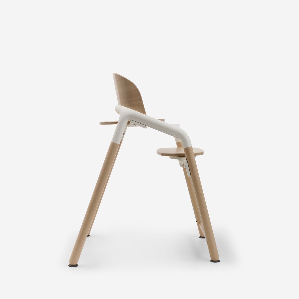Bugaboo - Giraffe Eetstoel Wood/White| Lichtgewicht & Veelzijdig