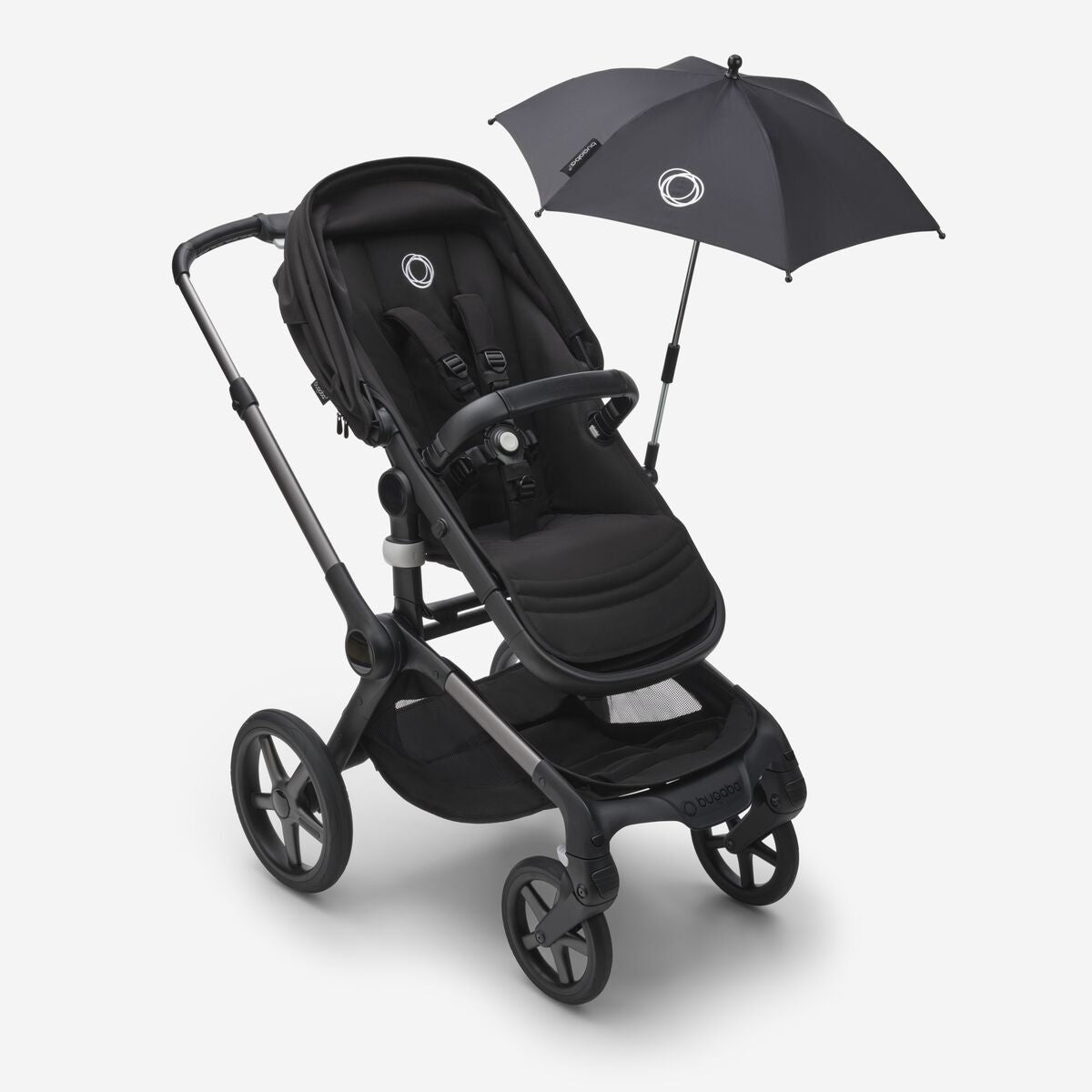 Bugaboo - Parasol+ | Zwart UPF 50+ Bescherming