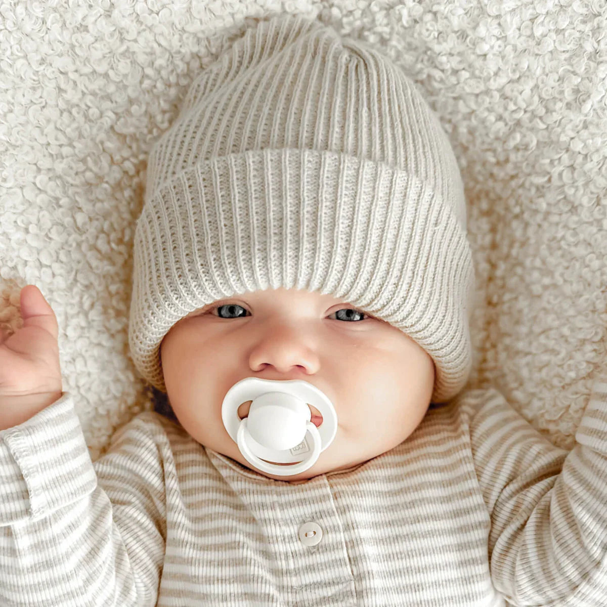 Difrax - Set Fopspenen Lovi Dynamic Prime | Nude / Blush 6-18m