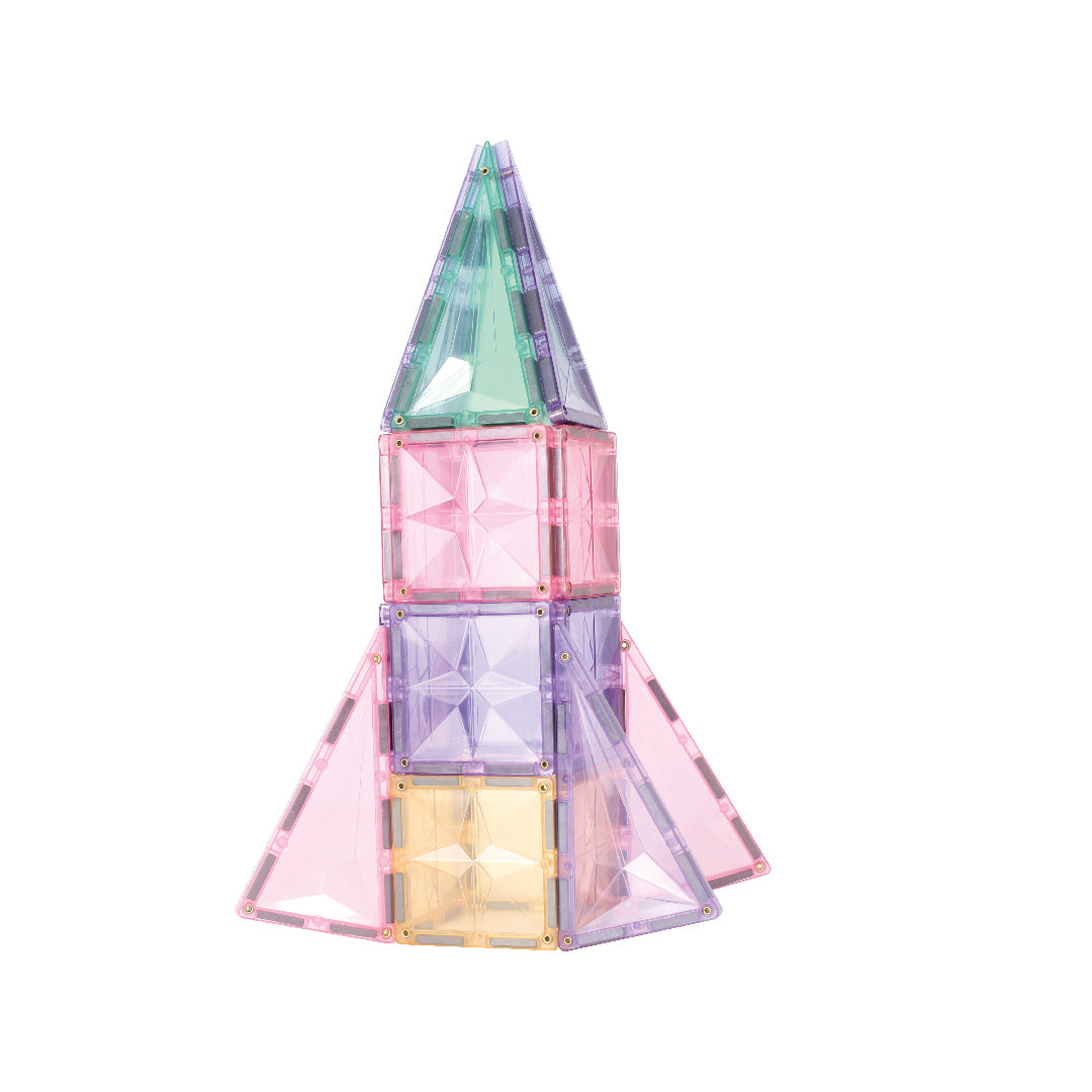 Cleverclixx - Magnetische Tegels Petite Pastel | 36-delige Starterset
