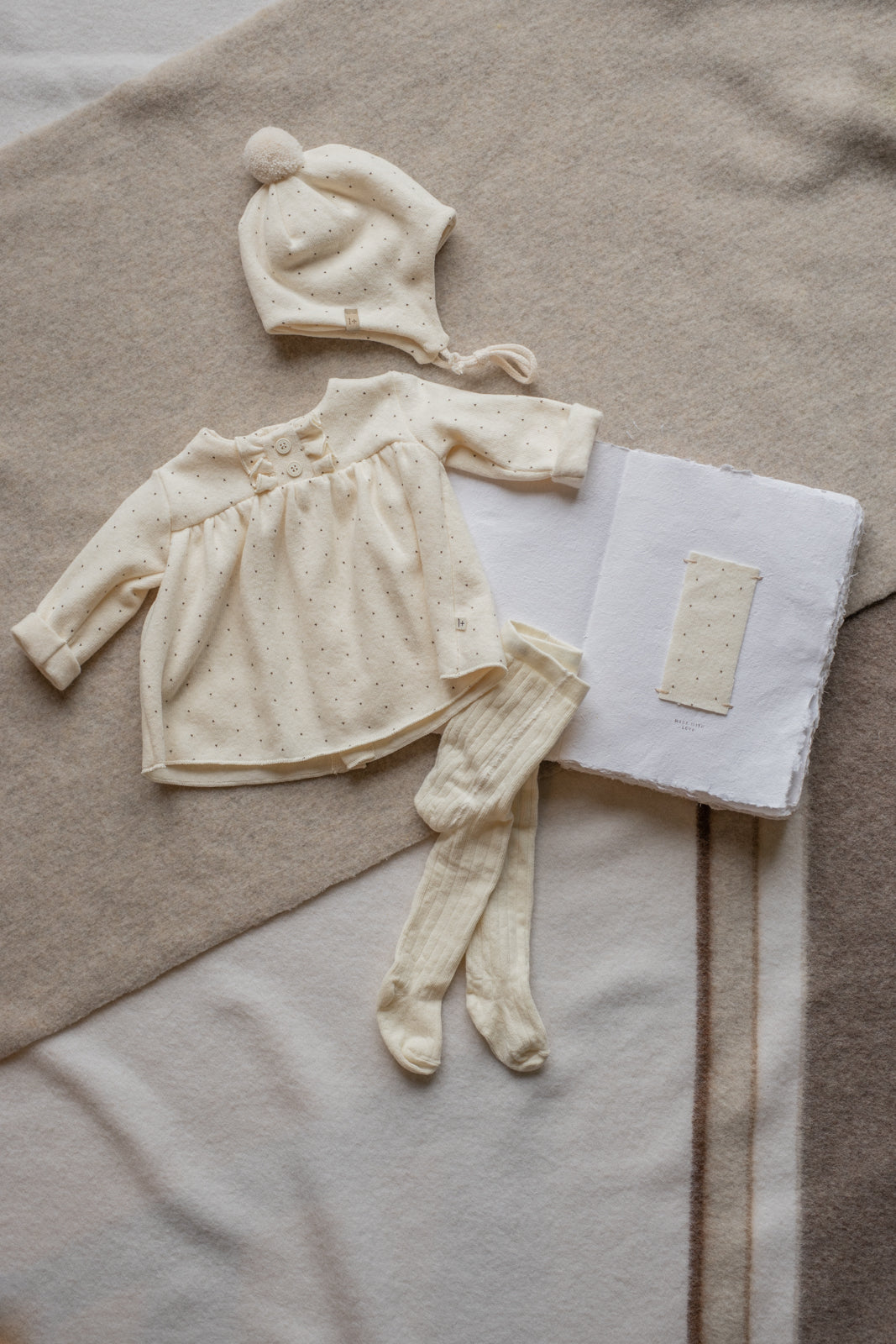 1+ In The Family - Jurk Claire Ecru