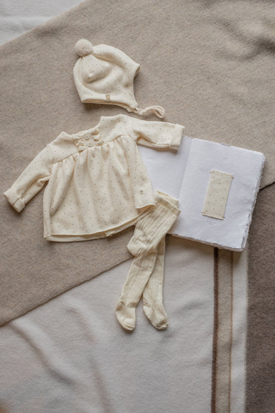 1+ In The Family - Jurk Claire Ecru