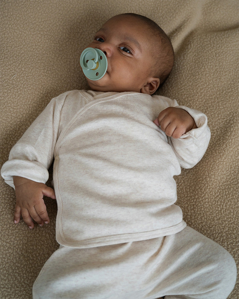 Lodger - T-shirt Topper Melange | Birch