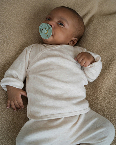 Lodger - T-shirt Topper Melange | Birch