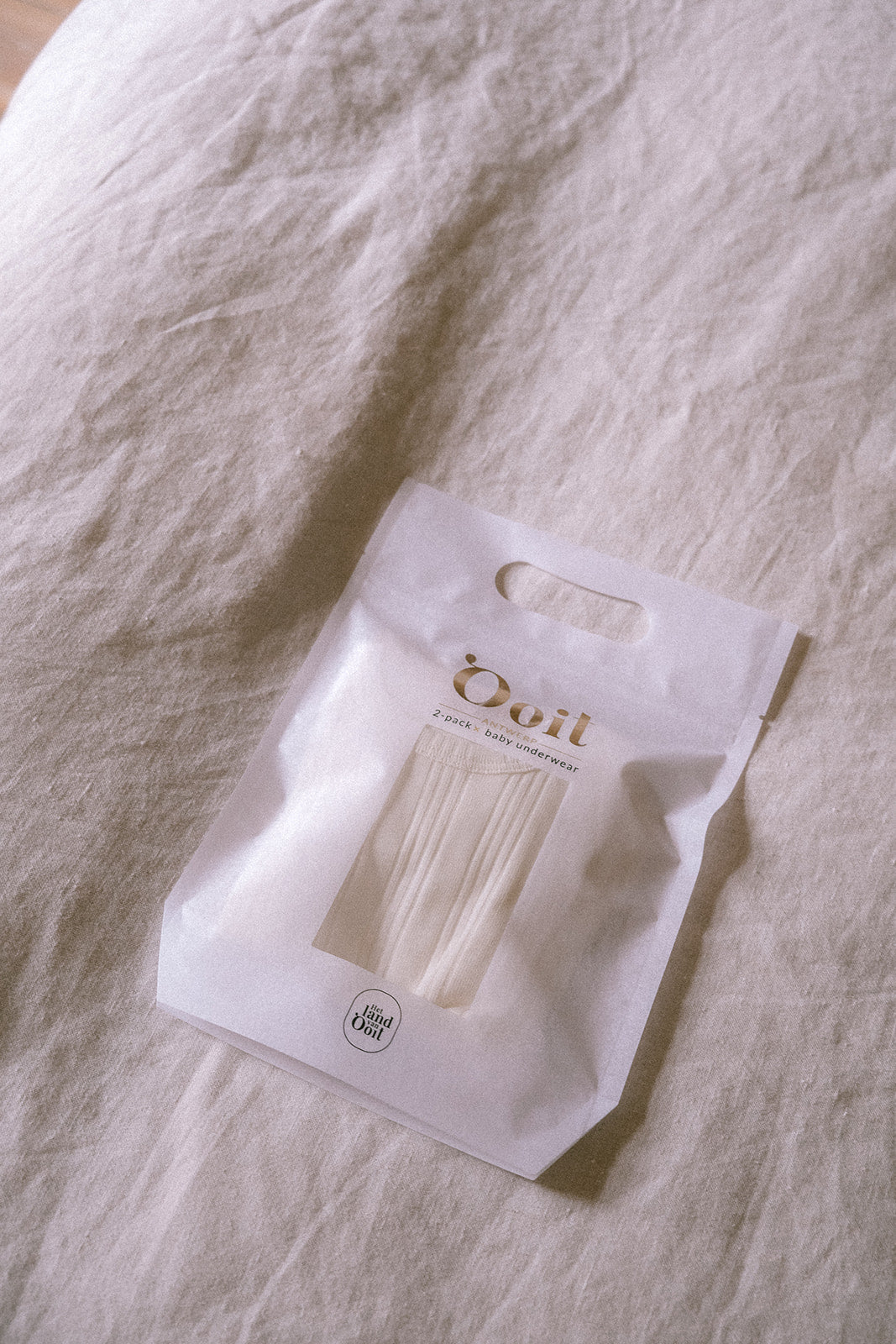 Body Lange Mouwen Rihan Wrapover Pique Whisper (2pack)