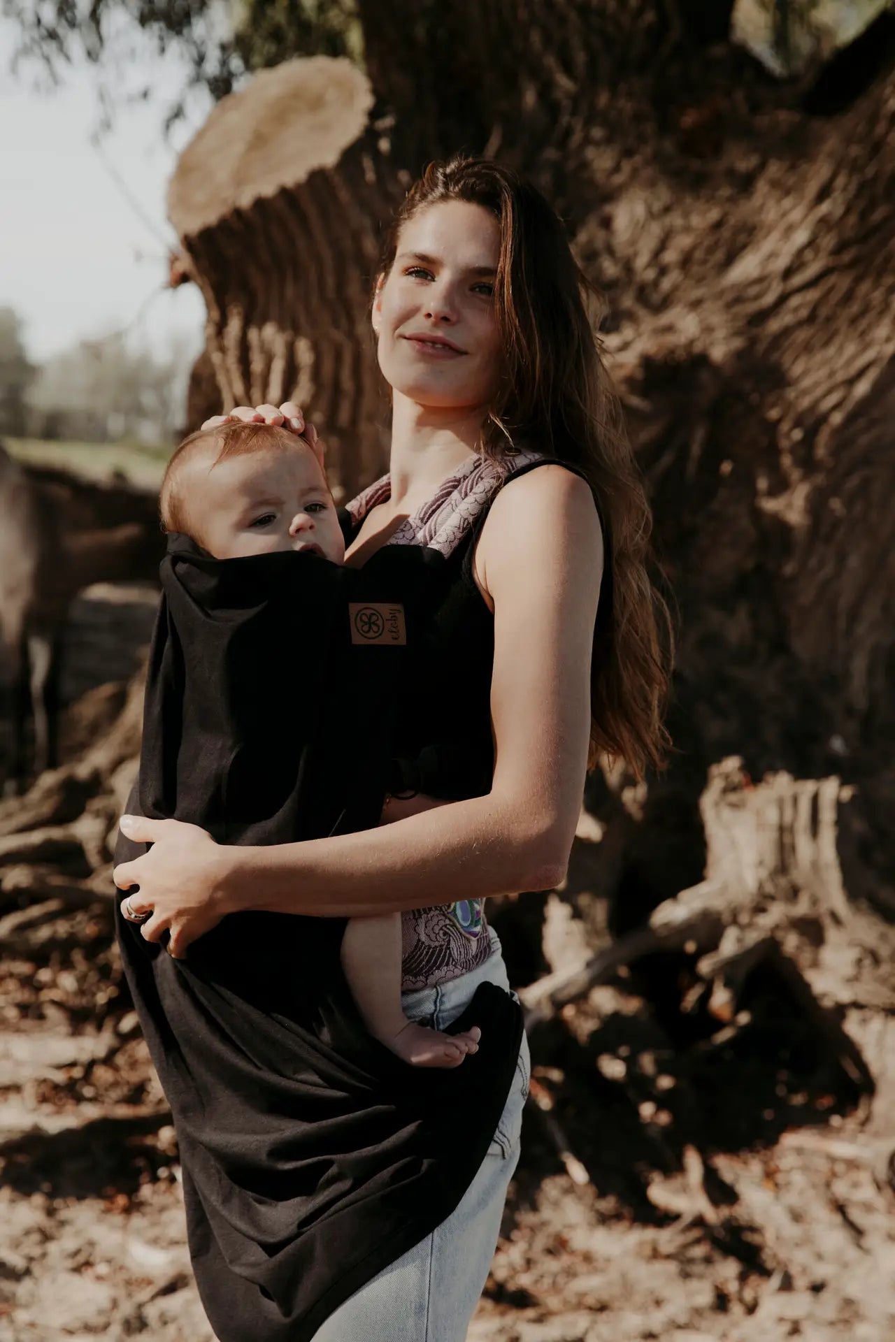 Cloby - Afdekdoek Kinderwagen UV50+ | Stone Grey