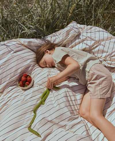 Dear April - Donsovertrek Bed 100 x 140 cm | Sail Stripes