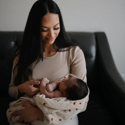 Mushie - Tetradoek  120cm x 120cm | Butterflies