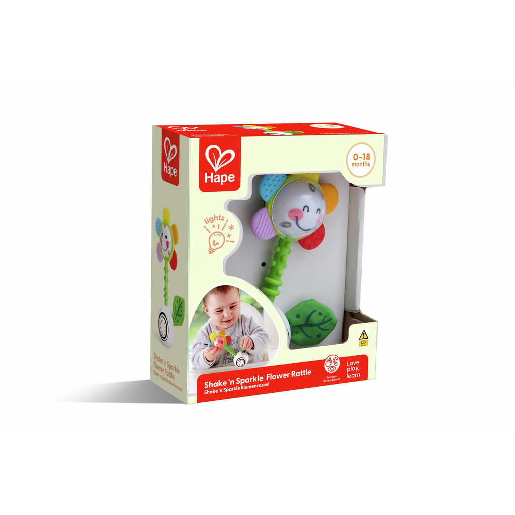 Hape - Rammelaar Shake And Sparkle Flower