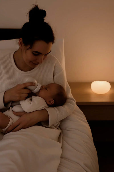 Flow - Voedingslampje Ruby | Dusty Pink