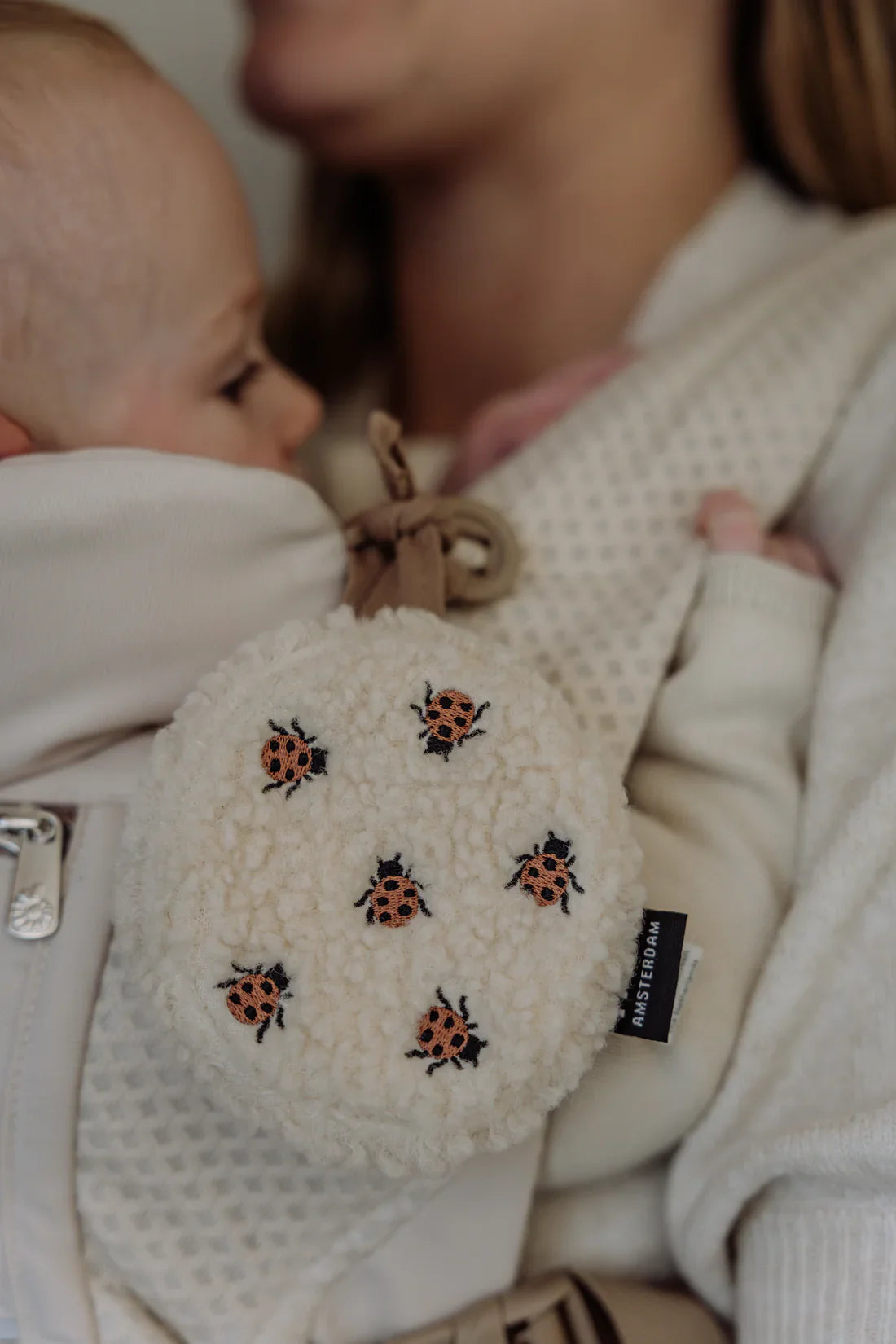 Flow - Knuffel Hartslag Ted Lieveheersbeestje | Beige