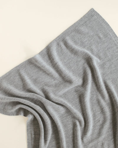 Hvid - Deken 70 x 95 cm Felix | Grey Melange