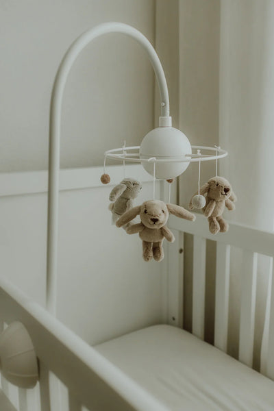 Flow - Mobiel Milo White | Konijnen Melodietjes