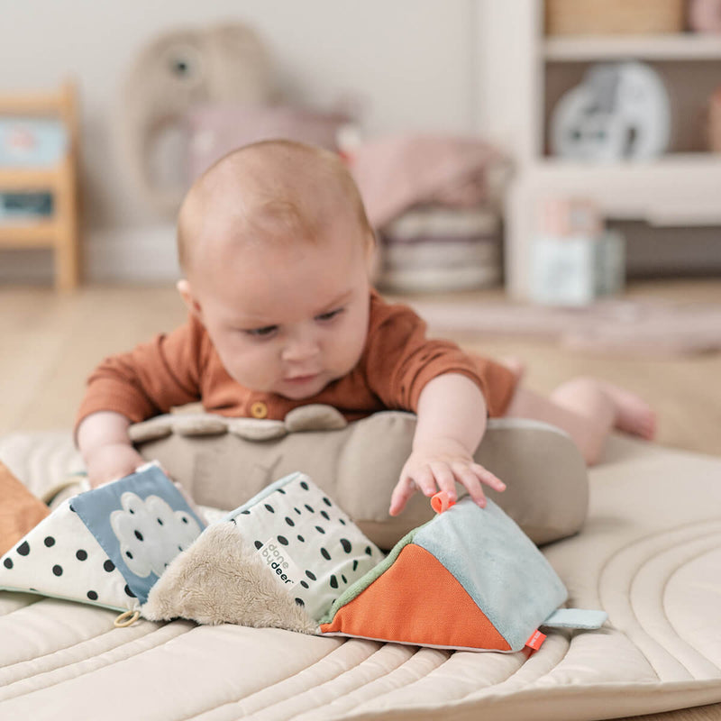 Done By Deer - Activiteitenkubus Fold-out Deer Friends | Colour Mix