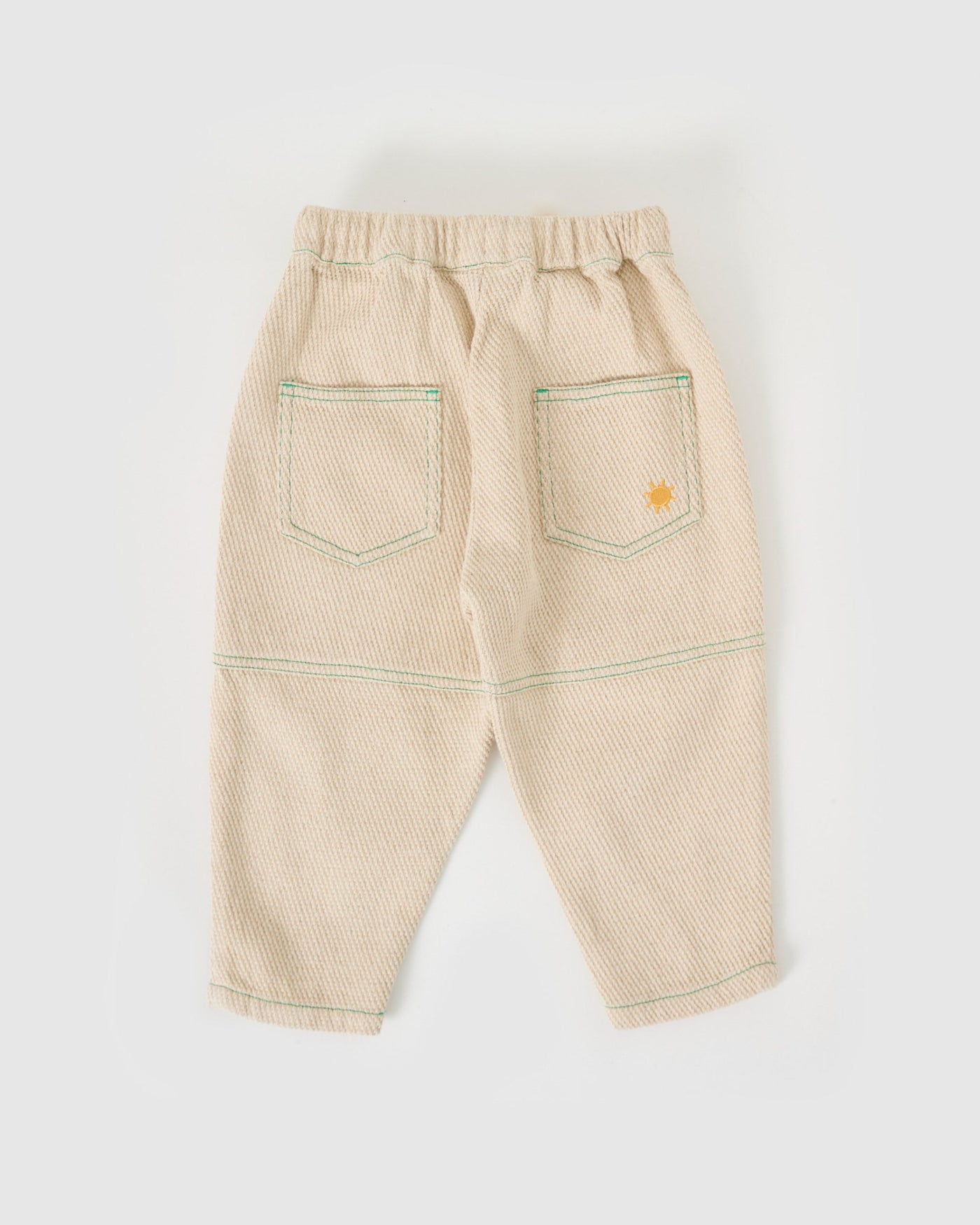 Goldie + Ace - Broek Drew Embroidered Pocket | Sand