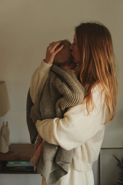 Hvid - Deken 100 x 140 cm Gaston | Stone