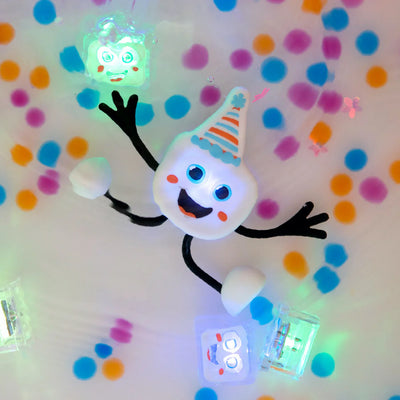 Glo Pals - Badspeeltje Met Licht Light Up | Party White