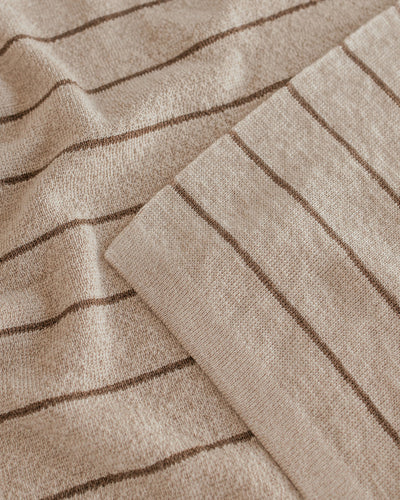 Hvid - Deken 70 x 100 cm Harry | Sand / Mocha