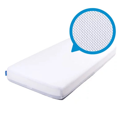 Hoeslaken 70 x 140 cm Safe Sleep Premium Wit