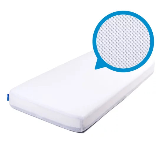 Hoeslaken 60 x 120 cm Safe Sleep Premium Wit