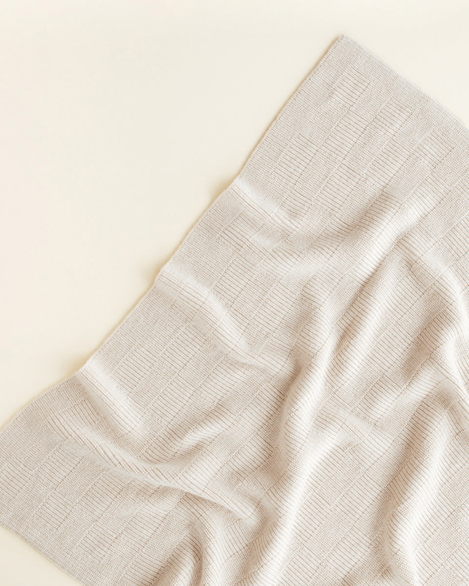 Hvid - Deken 70 x 95 cm Ivy | Cream