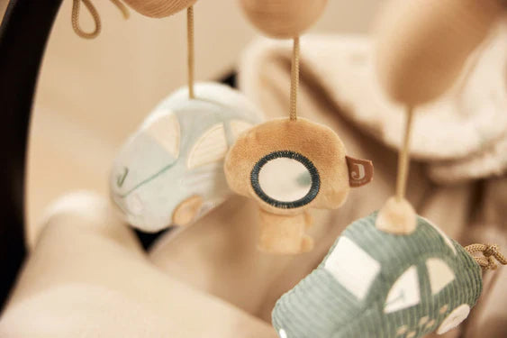 Jollein - Activiteitenspiraal On The Go | Sea Green & Biscuit